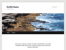 Tablet Screenshot of klwgradio.com